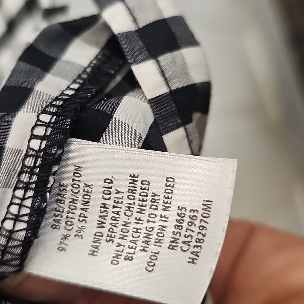 Halogen, Gingham, Blouse, Office, Party, Casual, Basic, Relax, Baggy, Lightweigh - Picture 5 of 5